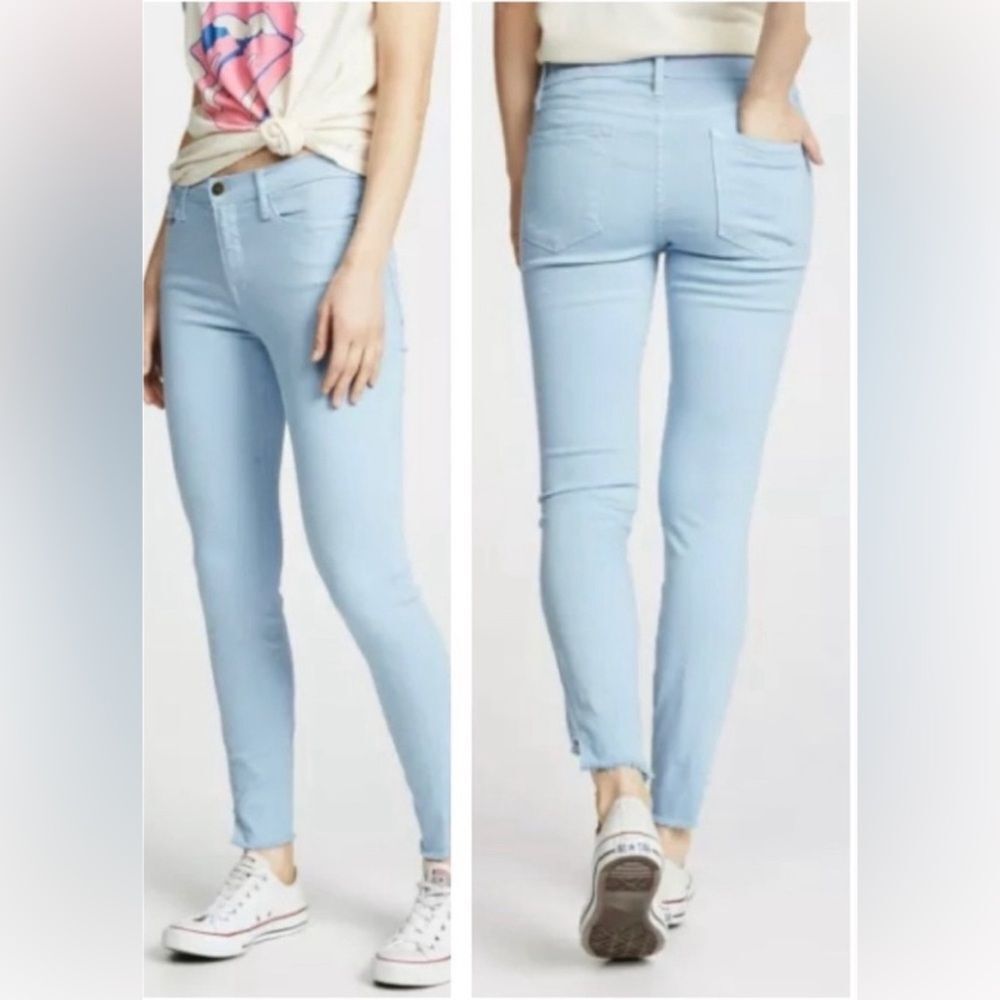 Frame Denim Le High Skinny in Blue Haze Size 25